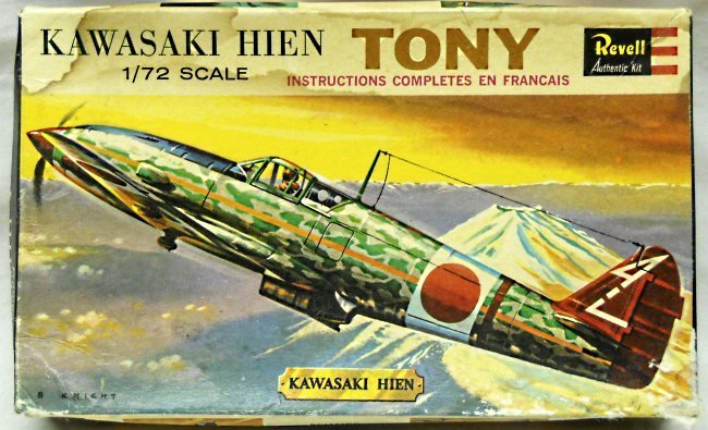 Revell 1/72 Kawasaki Hien Ki-61 'Tony', H621-69 plastic model kit